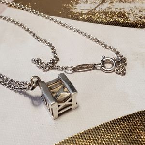 Tiffany Atlas Cube Necklace